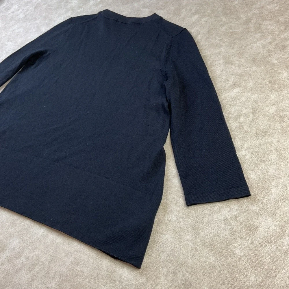 Kate Spade x Broome Street Sweater Knit Pullover 3/4 Sleeves 100% Wool Women XS‎